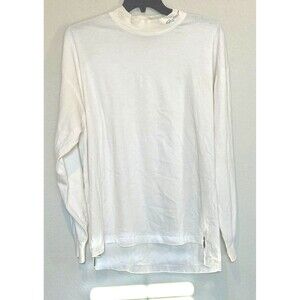 Greg Norman Men’s XL Navy Long Sleeve Cotton Golf Shirt Tee